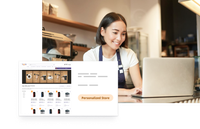 Borong Direct seller store and order management view
