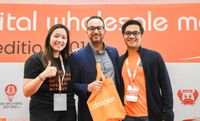 Dropee team at a digital wholesale industry event